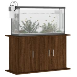 Akvariumstativ brun eik 101x41x58 cm konstruert tre