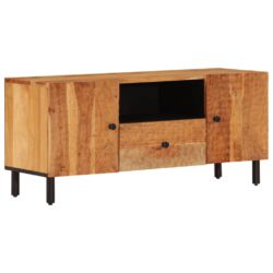 TV-benk 105x33x46 cm heltre akasie