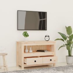 TV-benk 79x35x52 cm heltre furu