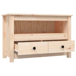 TV-benk 79x35x52 cm heltre furu