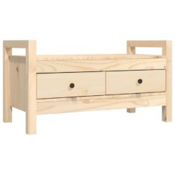 Gangbenk 80x40x43 cm heltre furu