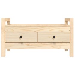 Gangbenk 80x40x43 cm heltre furu