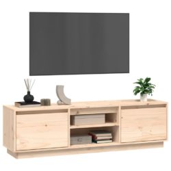 TV-benk 140x35x40 cm heltre furu