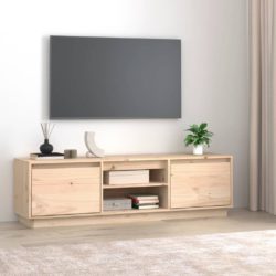 TV-benk 140x35x40 cm heltre furu