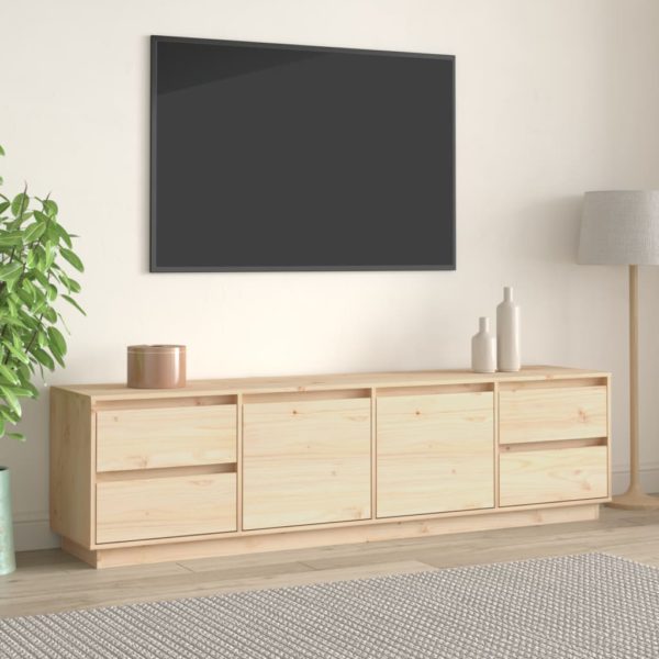 TV-benk 176x37x47,5 cm heltre furu