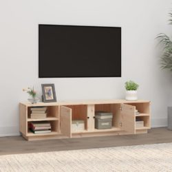 TV-benk 156x40x40 cm heltre furu