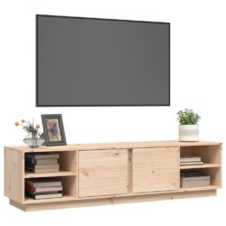 TV-benk 156x40x40 cm heltre furu