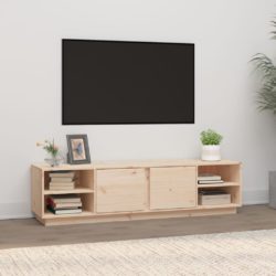 TV-benk 156x40x40 cm heltre furu