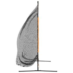 Golfnett svart og oransje 215x107x216 cm polyester