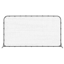 Football stoppnett svart 366x90x183 cm HDPE