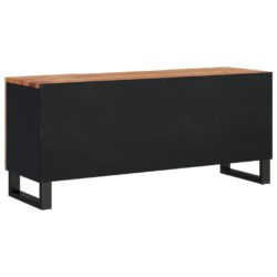 TV-benk 105×33,5×46 cm heltre akasie og konstruert tre