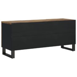 TV-benk 105×33,5×46 cm heltre mango og konstruert tre