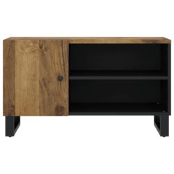 TV-benk 80x33x46 cm heltre mango og konstruert tre