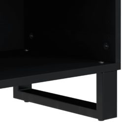 TV-benk 80x33x46 cm heltre mango og konstruert tre