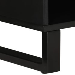 TV-benk 100x33x46 cm heltre mango og konstruert tre