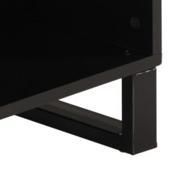 TV-benk 100x33x46 cm gjenvunnet heltre og konstruert tre