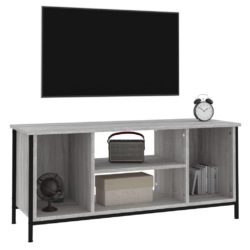 TV-benk grå sonoma 102x35x45 cm konstruert tre