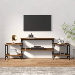 TV-benk sonoma eik 157x35x52 cm konstruert tre