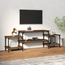 TV-benk sonoma eik 157x35x52 cm konstruert tre