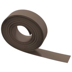 Hagekant brun 10 m 15 cm polyetylen