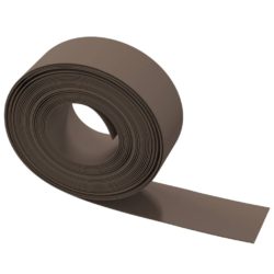 Hagekant brun 10 m 20 cm polyetylen