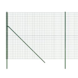 Nettinggjerde grønn 1,8×25 m galvanisert stål