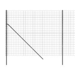 Nettinggjerde antrasitt 1,8×10 m galvanisert stål