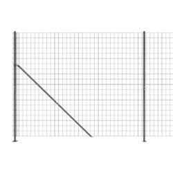 Nettinggjerde med flens antrasitt 1,8×25 m