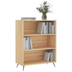 Bokhylle sonoma eik 69,5×32,5×90 cm konstruert tre