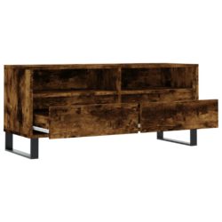 TV-benk røkt eik 100×34,5×44,5 cm konstruert tre