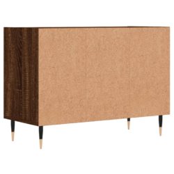 TV-benk brun eik 69,5x30x50 cm konstruert tre