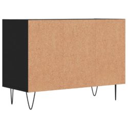 TV-benk svart 69,5x30x50 cm konstruert tre