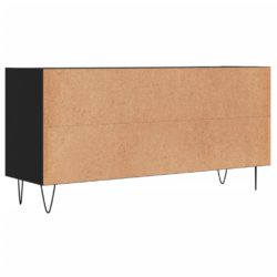 TV-benk svart 103,5x30x50 cm konstruert tre