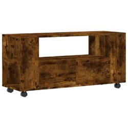 TV-benk røkt eik 102×34,5×43 cm konstruert tre