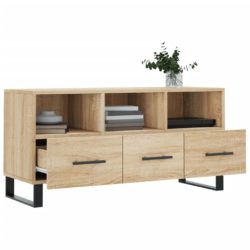 TV-benk sonoma eik 102x36x50 cm konstruert tre