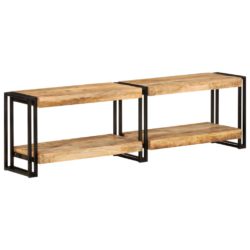 TV-benk 140x30x40 cm heltre mango