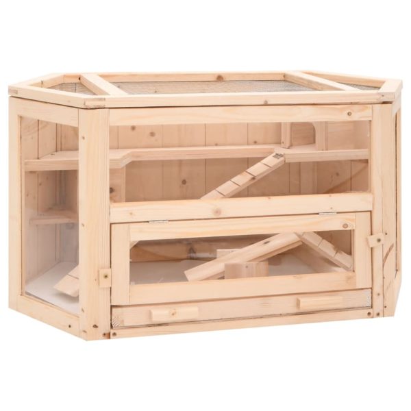 Hamsterbur 80x40x43 cm heltre gran