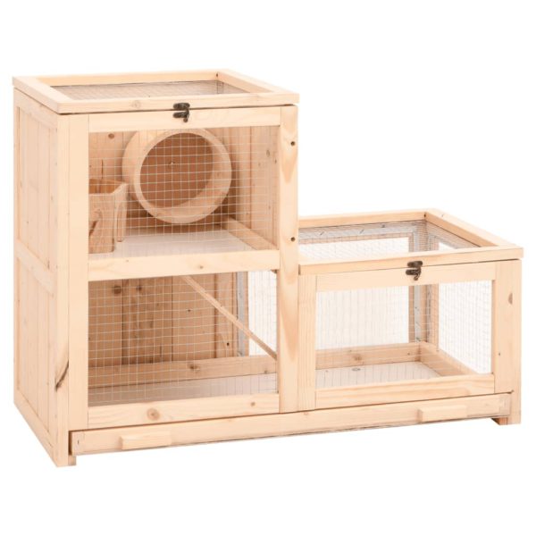 Hamsterbur 81x40x60 cm heltre gran