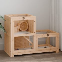 Hamsterbur 81x40x60 cm heltre gran