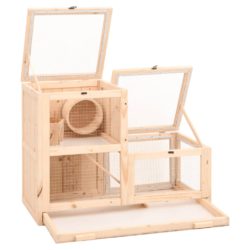 Hamsterbur 81x40x60 cm heltre gran