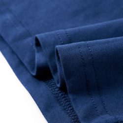 for barn med lange ermer jeans marineblå 104