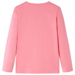 for barn med lange ermer rosa 128