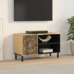 TV-benk 80x31x46 cm heltre mango