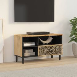 TV-benk 80x33x46 cm heltre mango