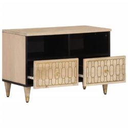 TV-benk 70x33x46 cm heltre mango