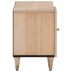 TV-benk 80x31x46 cm heltre mango