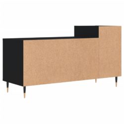 TV-benk svart 100x35x55 cm konstruert tre