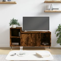 TV-benk røkt eik 100x35x55 cm konstruert tre