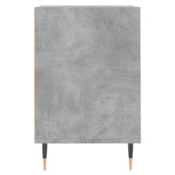 TV-benk betonggrå 160x35x55 cm konstruert tre