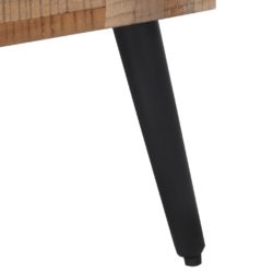 Benk 110x35x45 cm gjenvunnet heltre teak